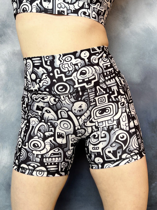 Part Like Me Biker Shorts