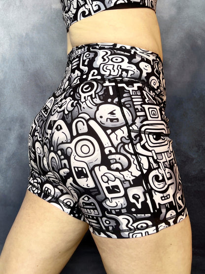 Part Like Me Biker Shorts